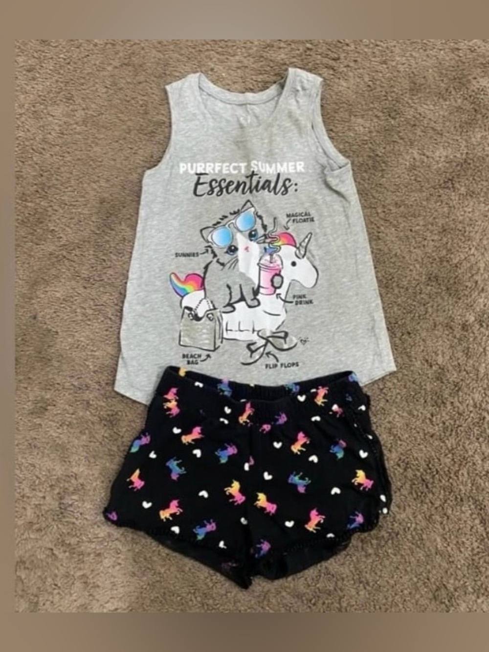 Girls Justice Perfect Summer Essentials size 10 - Picture 2 of 5